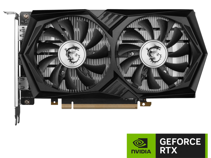 MSI Gaming GeForce RTX 3050 6GB GDDR6 PCI Express 4.0 x8 ATX Graphics Card RTX
