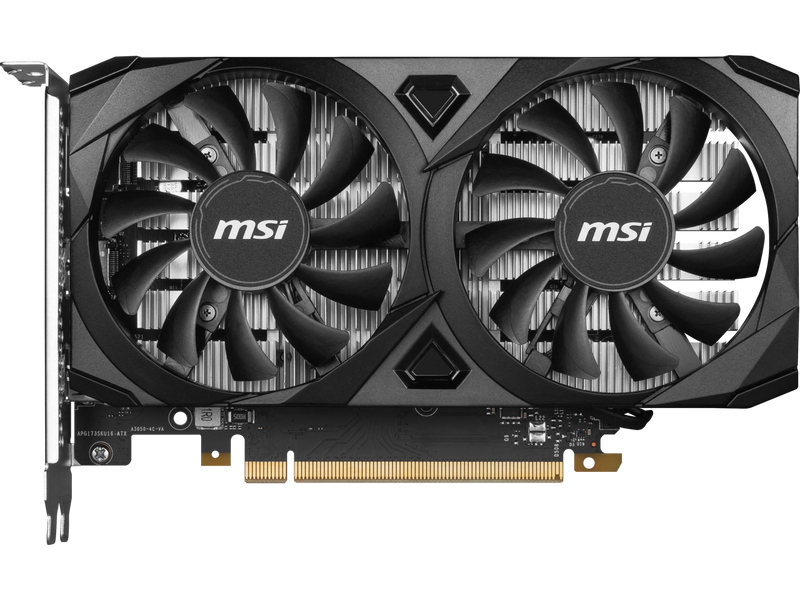 MSI Ventus GeForce RTX 3050 6GB GDDR6 PCI Express 4.0 x8 ATX Graphics Card RTX