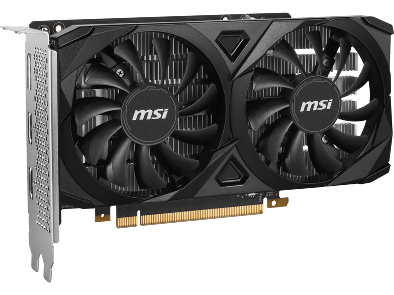 MSI Ventus GeForce RTX 3050 6GB GDDR6 PCI Express 4.0 x8 ATX Graphics Card RTX