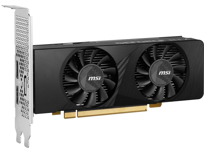 MSI LP GeForce RTX 3050 6GB GDDR6 PCI Express 4.0 x8 ATX Video Card RTX 3050 LP