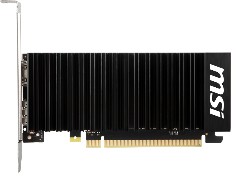 MSI GeForce GT 1030 4GB GDDR4 PCI Express 3.0 x16 (uses x4) ATX Graphics Card GT