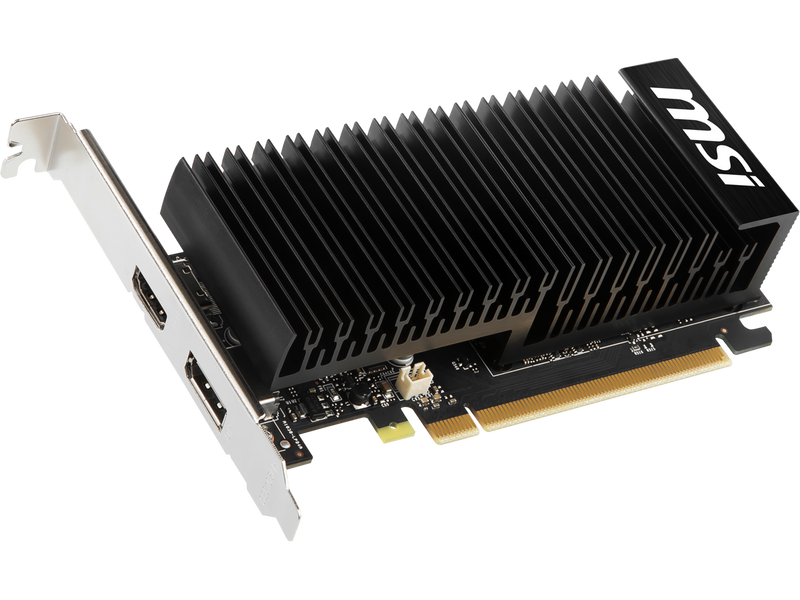 MSI GeForce GT 1030 4GB GDDR4 PCI Express 3.0 x16 (uses x4) ATX Graphics Card GT