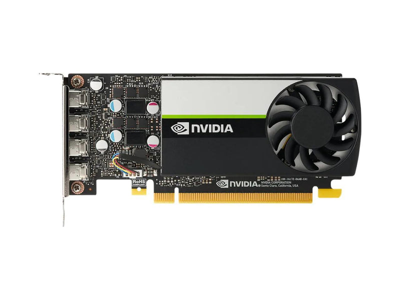 NVIDIA T1000 Other PCI Express 8GB Graphics Card, Black (5Z7D8AT)