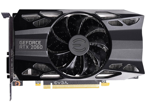 EVGA GeForce RTX 2060 6GB GDDR6 PCI Express 3.0 Video Card 06G-P4-2060-KR