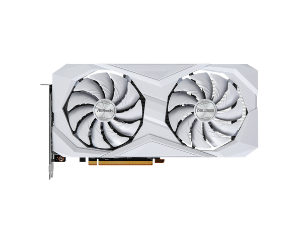 ASRock Radeon RX 6600 Challenger White 8GB GDDR6 PCI Express 4.0 Video Card