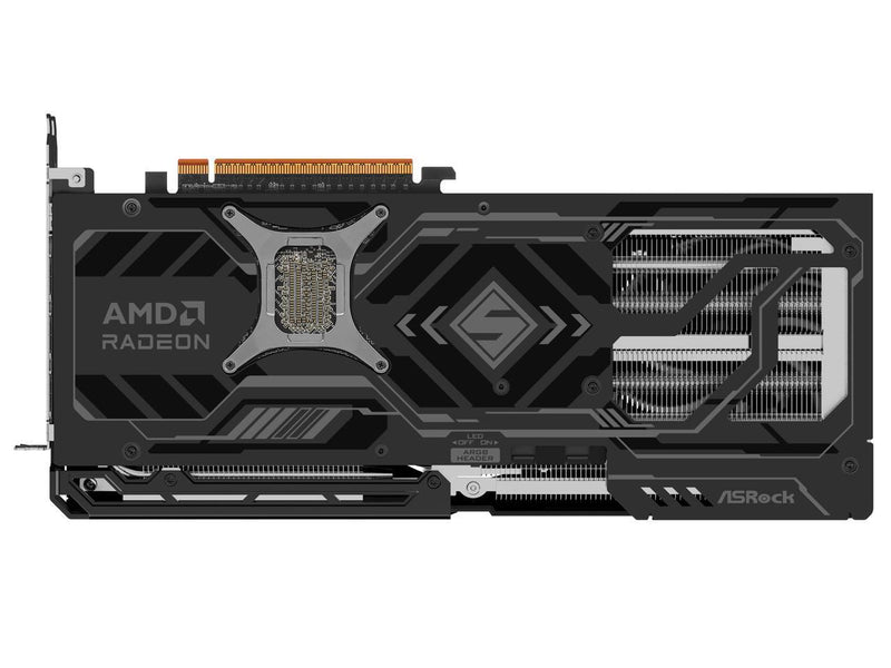 ASRock Steel Legend Radeon RX 9070 XT 16GB GDDR6 PCI Express 5.0 x16 Graphics