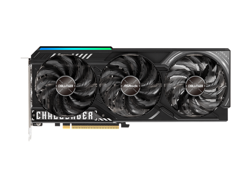 ASRock Challenger Radeon RX 9070 XT 16GB GDDR6 PCI Express 5.0 x16 Graphics Card