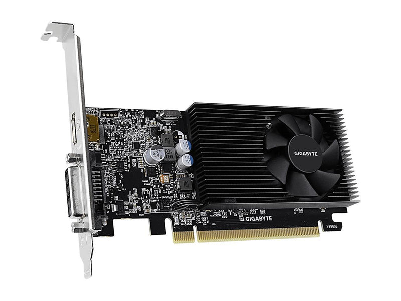 GIGABYTE GeForce GT 1030 2GB DDR4 Low Profile Video Card GV-N1030D4-2GL