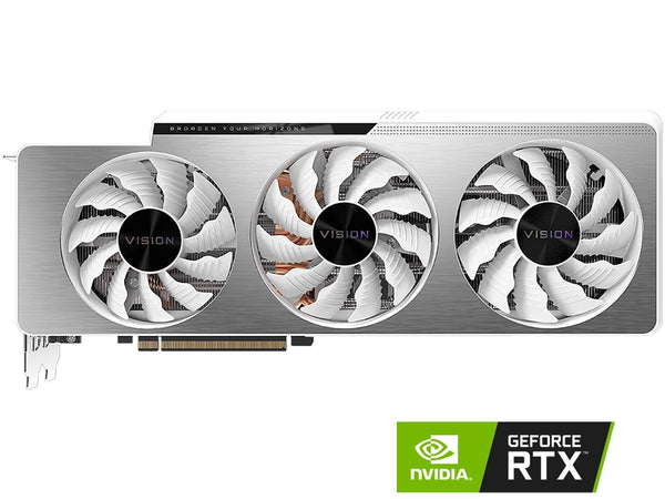 GIGABYTE GeForce RTX 3080 Vision OC 10G (REV2.0) Graphics Card, 3X WINDFORCE