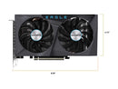 GIGABYTE GeForce RTX 3050 Eagle OC 8G Graphics Card, 2X WINDFORCE Fans