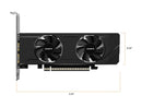 GIGABYTE Radeon RX 6400 4GB GDDR6 PCI Express 4.0 Low Profile Video Card