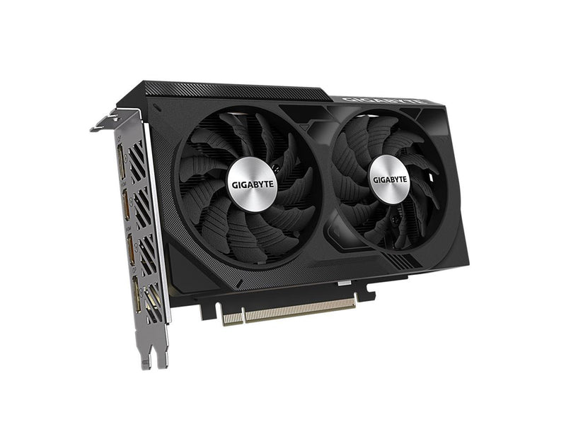 GIGABYTE WINDFORCE GeForce RTX 4060 8GB GDDR6 PCI Express 4.0 x8 ATX Video Card