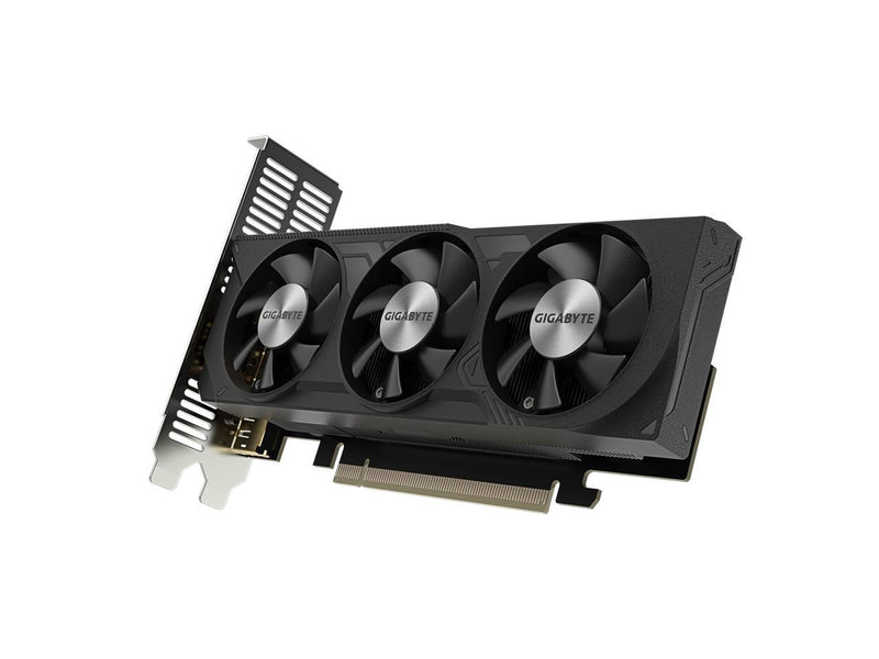 GIGABYTE GeForce RTX 4060 OC Low Profile 8G Graphics Card, 3x WINDFORCE Fans,