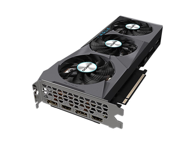 GIGABYTE GeForce RTX 4070 EAGLE OC V2 12G Graphics Card, 3x WINDFORCE Fans, 12GB