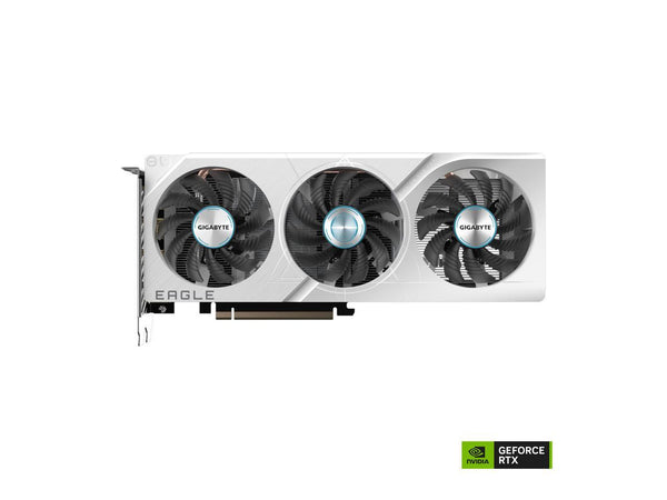 GIGABYTE GeForce RTX 4060 EAGLE OC ICE 8G Graphics Card, 3x WINDFORCE Fans, 8GB