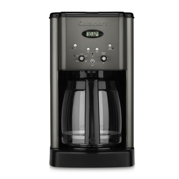 CUISINART BREW CENTRAL 12 CUP PROGRAMMABLE COFFEE MAKER - BLACK STAINLESS - Like New