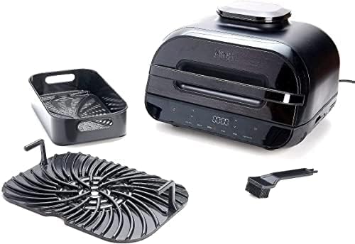 Ninja Foodi Smart XL 6-in-1 Indoor Grill Air Fry Bake Broil FG551HBK - Black Like New