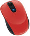 Microsoft Sculpt Mobile Wireless Mouse Flame Red 43U-00023 New