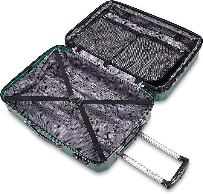 Samsonite Winfield 3 DLX Hardside Luggage Spinners Large 120754-L413 - Emerald Like New
