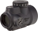 TRIJICON 1X25 MRO 2.0 MOA ADJ RED DOT W/MRO LOW & 1/3 COWITNESS MOUNTS 2200011 - Like New