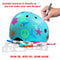 WIPEOUT DRY ERASE KIDS HELMET – AGE 8+ (52-56 CM) - TEAL BLUE - Like New