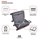 SWISS GEAR DUET HARDSIDE EXPANDABLE LUGGAGE SPINNERWHEELS 24 INCH 8028804167 - Like New