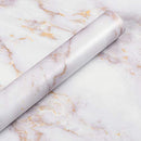Livelynine 36" x 197" Wide Size Gold Marble Countertop Contact Paper B08H2LBVPC - Like New