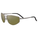 SERENGETI MENS MASTEN OVAL SUNGLASSES, 64 MILLIMETERS - MATTE GUNMETAL - Like New