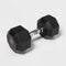 ALL IN MOTION HEX DUMBBELL 40LBS - BLACK/CHROME - Like New