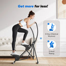 MERACH STAIR STEPPER EXERCISE VERTICAL CLIMBER MACHINE FULLBODY HOME GYM - BLACK - Like New