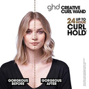 GHD CURVE® PROFESSIONAL HAIR CURLING IRONS WANDS SOFT WAVES CLASSIC CURL CTWA22 - Like New