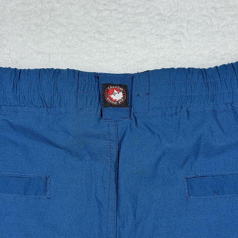 CANADA WEATHER GEAR MEN S PLAIN BENGALINE SHORT, SIZE: XL - NAVY - Like New