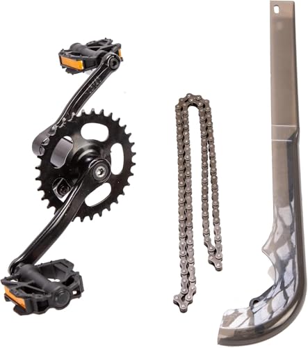 STRIDER 20X SPORT PEDAL KIT TRANSFORM 20X BALANCE BIKE - AGES 8+ - BLACK - Like New