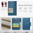 FLIPALM Wallet Case for Samsung Galaxy S25 FE RFID Blocking Card Holder - Blue - Like New