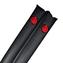 Robelle 3809-BLK Deluxe 16g Double-Chamber 8 Foot Winter Water Tube - Black/Red - Like New
