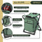 ARROWHEAD OUTDOOR MULTI-FUNCTION 3-IN-1 COMPACT CAMP CHAIR - GREEN - Like New