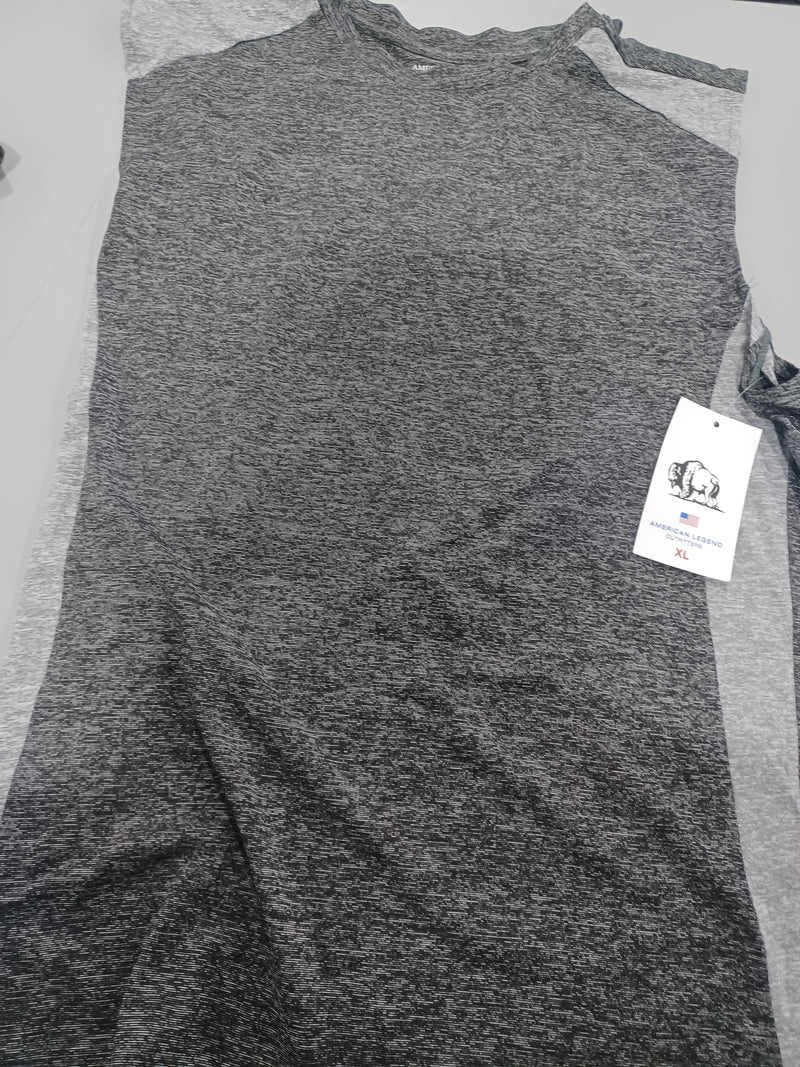 AMERICAN LEGEND OUTTFITTERS MEN'S MUSCLE T-SHIRT TOP - SIZE XL - DARK GRAY - Brand New
