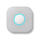 Google Nest Protect Smoke Alarm Smoke Detector Battery Operated White - Like New