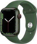 For Parts: APPLE WATCH 7 GPS CELLULAR 45MM GREEN ALUM CLOVER SPORT CANNOT BE REPAIRED