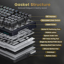 Redragon Wireless Mechanical Keyboard, 3 Mode Gasket Mounted RGB Gaming Keyboard - Like New