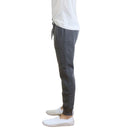BLUE ICE MEN'S FLEECE-LINED JOGGER SWEATPANTS - SIZE: MEN L - CHARCOAL - Like New