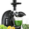 BRECIOUS SLOW MASTICATING JUICER - BLACK - Like New