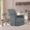 Evolur Belmont Nursery Glider Chair with Massager in Cosmic Grey - Like New