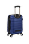 Rockland Melbourne Hardside Expandable Luggage with Spinner Wheels, Blue - Brand New