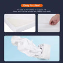 FACTORY DIRECT WHOLESALE FULL GEL MEMORY FOAM MATTRESS MEDIUM FIRM 8 IN - WHITE - Brand New