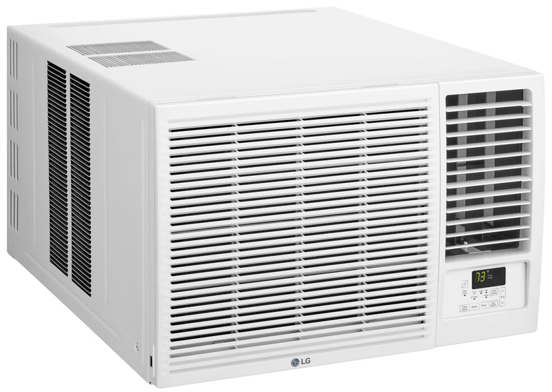 LG 18,000 BTU Window Air Conditioner Heat 230/208V 1,000 Sq.Ft. LW1823HR - WHITE - Brand New