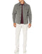 AMAZON ESSENTIALS MEN'S LONG-SLEEVE POLAR FLEECE SHIRT JACKET, SIZE M - CHARCOAL - Brand New