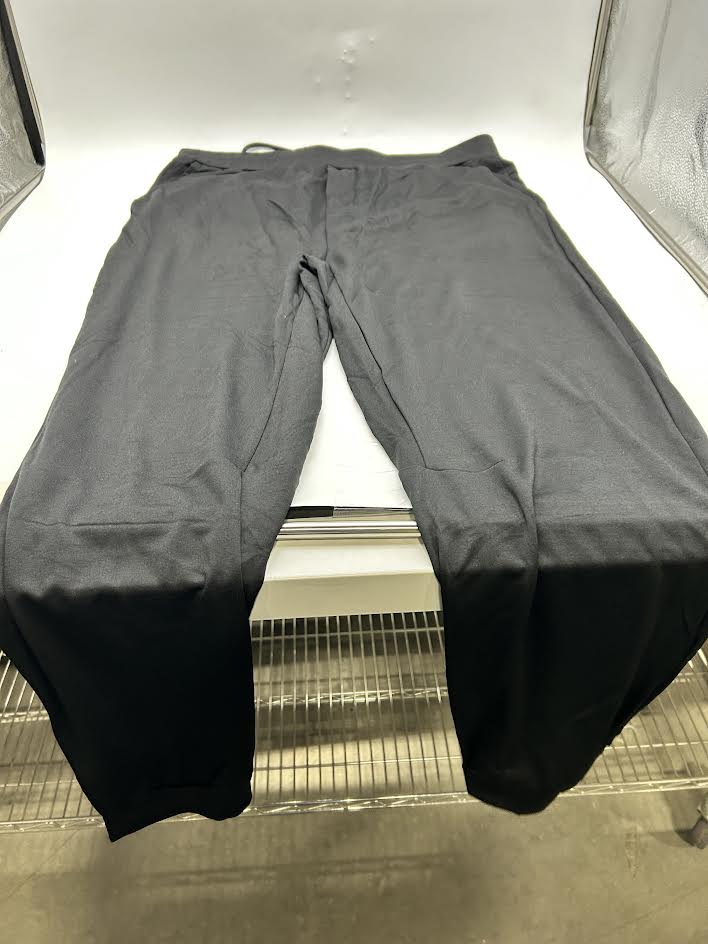 BLUE ICE BLACK LOOSE SWEATPANTS - SIZE: MEN 2XL - BLACK - Brand New