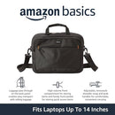 AMAZON BASICS LAPTOP CARRYING CASE, BLACK | 14 INCH - BLK - Like New