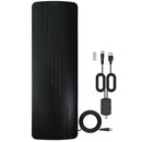 DOLLATEK HDTV ANTENNA SUPPORT 4K 1080P 360° RECEPTION - BLACK - Like New